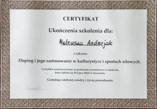 Certyfikat Podstawy kettlebell, Polskie Stowarzyszenie Kettlebell i Fitness